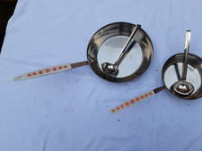 Kochgeschirr für Kinder , Pfanne und Topf mit Sossenlöffel, unbenutzt, (70)