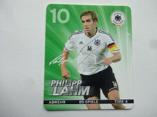 Sammelkarte Fußball / EM 2012 in Polen-UK / DFB Nr.10 / Verteidiger Philipp Lahm