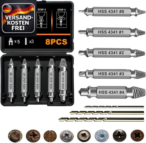 Schraubenausdreher set für - set,