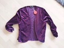 Bolero Samt purple Gr. S, NEU