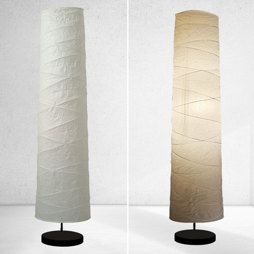Stehlampenschirm aus papier - stehlampenschirm,