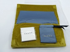 Gucci Senfgelb Samt Clutch