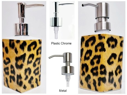 Leopard braun seifenspender - leopard,