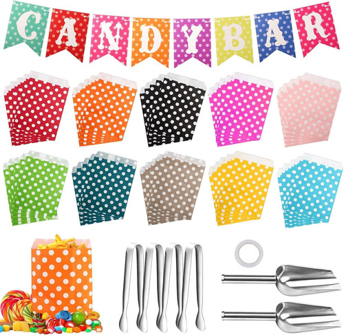 Candy bar dekoration set - bar,