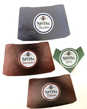 4 x Bierflaschen-Halsetiketten