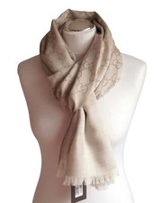 GUCCI Damen Herren Schal Wolle