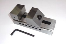 Schleif- Schraubstock QKG Niederzug, Backenb.63mm neu z.B.f. Deckel Fräsmaschine