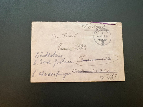 Feldpost brief ii - feldpost,