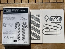 Stampin Up Stempelset Süsse Zuckerstangen und passende Stanzformen