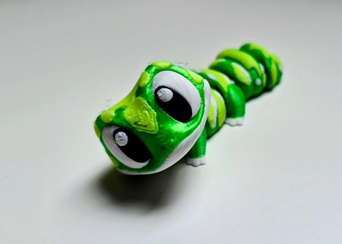 Süßer flexi gecko druck - flexi,