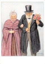 857251) Künstler AK "Gratulanten" von Otto Quante Minden 