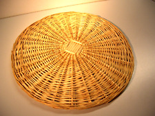 Untersetzer in Weide natur geflochten rund Durchm. ca. 36 cm