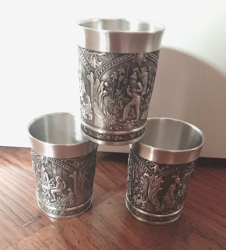 Zinnbecher schnapsbecher - zinnbecher,