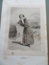 ORIGINAL ENGRAVING 1860