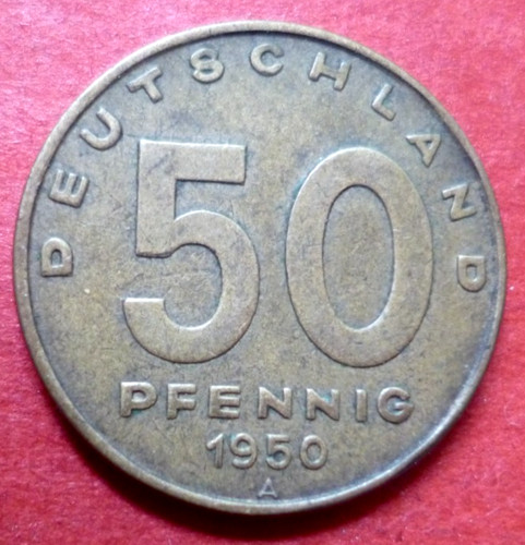 Pfennig 1950 ddr - k-al,