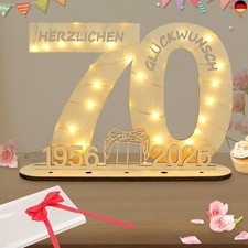 Deko 70 Geburtstag Frau Mann