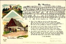 Künstler Lied Ak Günther, Anton, Gottesgab, Mei Vaterhaus, Mundart... - 4830373