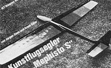 Bauplan Mephisto S Modellbauplan Segelflugmodell