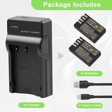 2x 1.6Ah D-LI109 DLi109 Akku