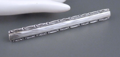 Feine stabbrosche silber - feine,