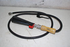 Altes Strahlrohr mit Schlauch Düse und Schnellkupplung Feuerwehr ex Bundeswehr