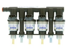 Prins VSI Keihin Einspritzrail 4zyl KN8 Braun 100cc LPG Autogas Düsen Original