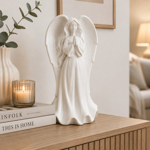 Engel betend aus polystone - engel,