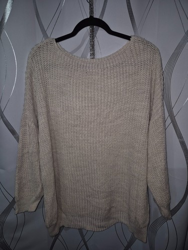 Beiger strickpulli onesize - beiger,