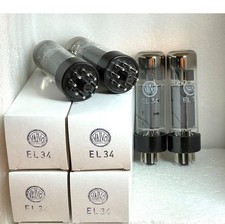 4 x NOS Röhre  Valvo EL34 6CA7 perfect matched quad