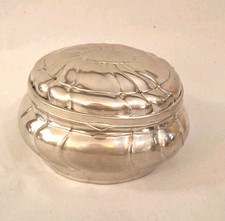 Ältere Zuckerdose Zinndose