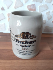 (2)  Steinzeug Bierkrug - 0,4l