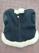 Echt Lammfell Westernpad Pad Sattelunterlage Western - 78 x 72 cm - S. G. Zust.