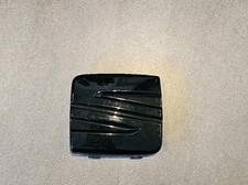 Seat Leon 5F Emblem, Schwarz Glänzend Vorne