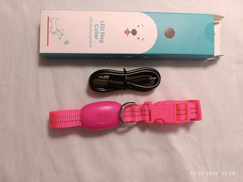 Led hundehalsband usb - led,