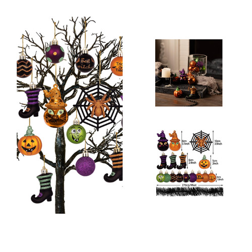 Halloween kugeln stück - 24,