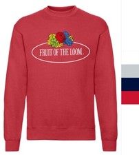 Fruit of the Loom Vintage Collection Sweatshirt Set In Large Logo Print 012202A