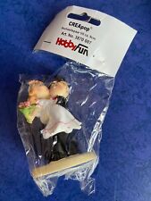 Hochzeit Brautpaar Figuren Dekoration für Torte oder Geschenk ca. 9cm