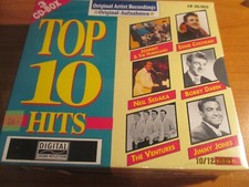 3 CD BOX TOP 10 HITS ORIGINAL