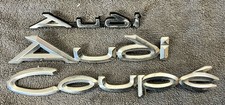 Audi Oldtimer Schriftzüge