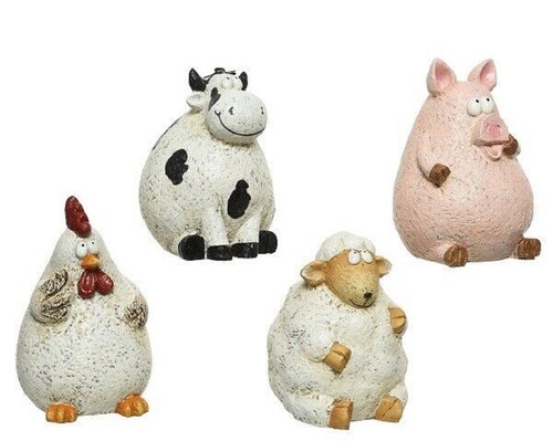 Gartenfigur tierfigur schaf - gartenfigur,