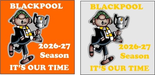 Blackpool our time pin - it's,