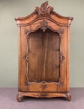 Barock Hängeschrank Vitrine