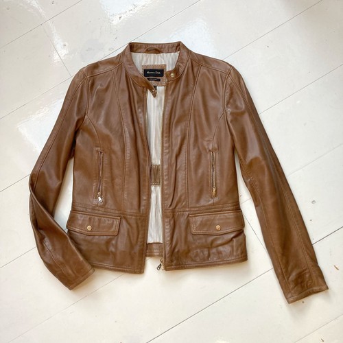 Massimo dutti lederjacke - dutti,
