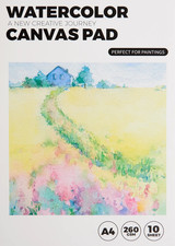 Aquarell Leinwandblock A4
