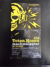 Toten Hosen Konzert Karte