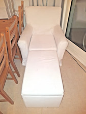 Ikea Sessel mit Fußhocker und