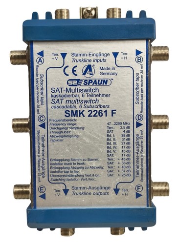Spaun smk 2261 single sat - 2261, single-sat