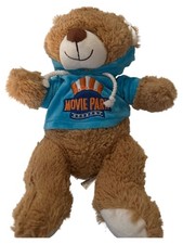 Movie Park Germany Teddybär Kuscheltier M Braun Casual Souvenir Hoodie