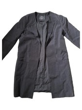 Street One Damen Blazer Gr. 34/XS Schwarz Casual Strukturmuster