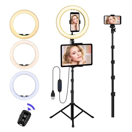 Led ringlicht mit stativ - led,